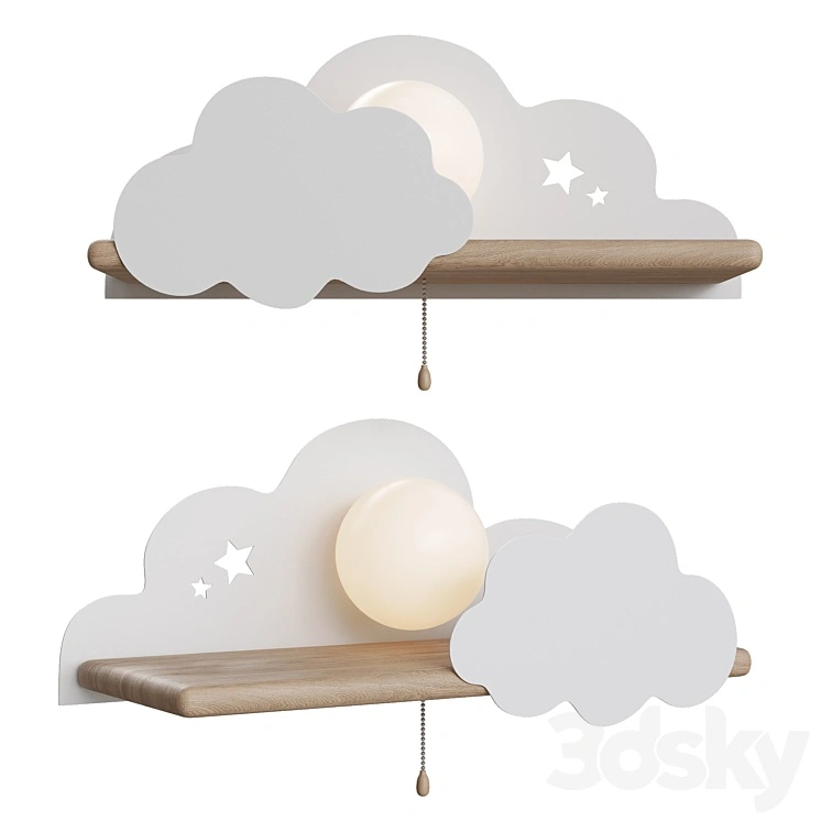 Loft Concept Wall Cloud Lamp 