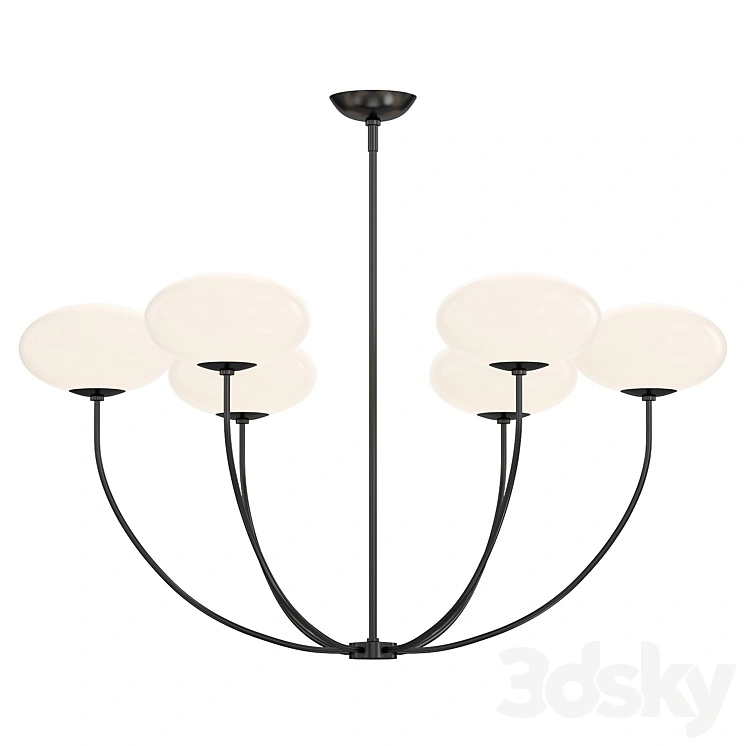 Talia 6 Light Round Chandelier 