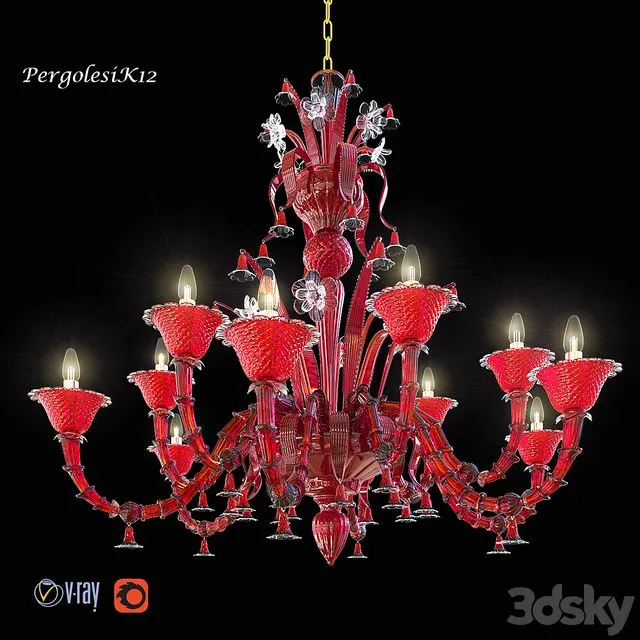chandelier Formia PergolesiK12 