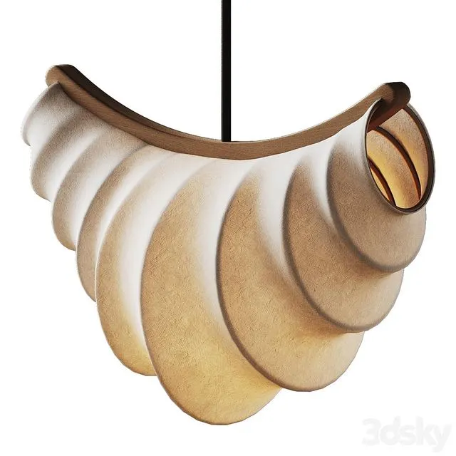Croissant pendant lamp from helenloom 
