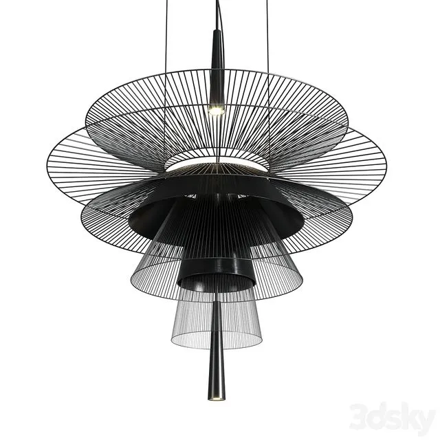 GRAVITY Chandelier by Forestier pendant lamp 