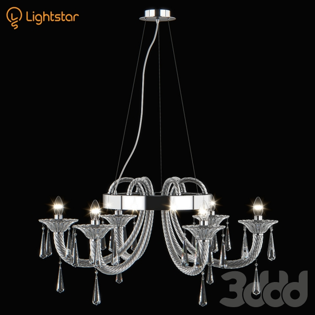 Pendant Chandelier 821060 Corno Lightstar 