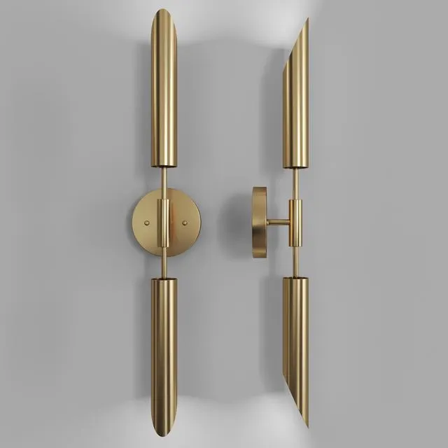 Wall lamp Blade Take-Off Double 