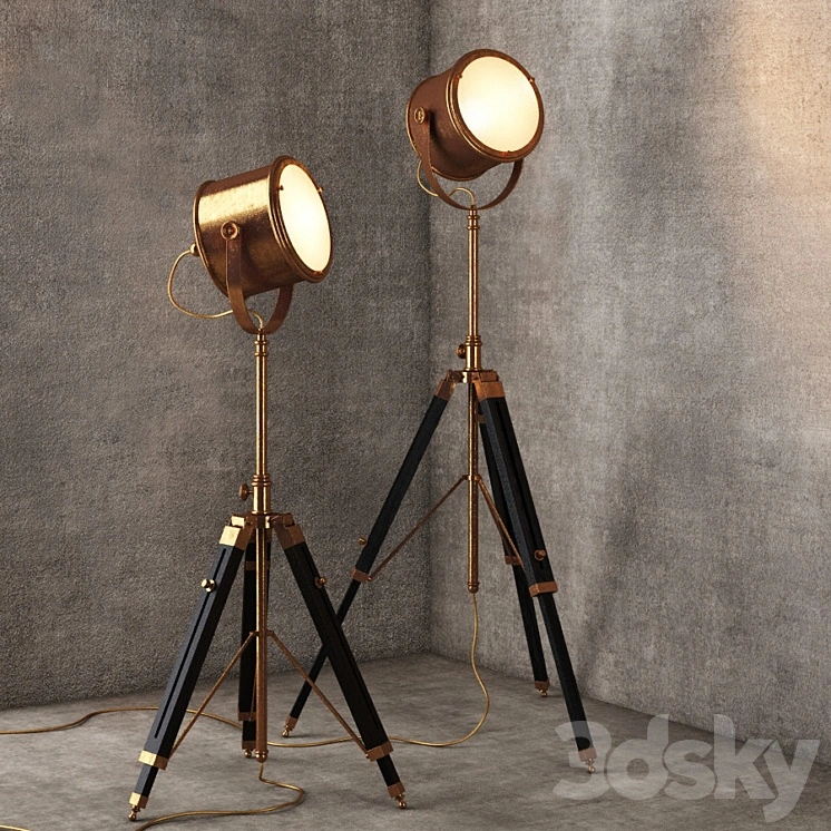 GRAMERCY HOME - Floor Lamp FL038-1BRS 