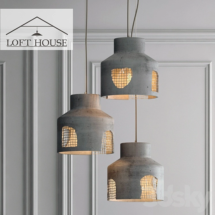 Hanging lamp LOFT HOUSE P-186 