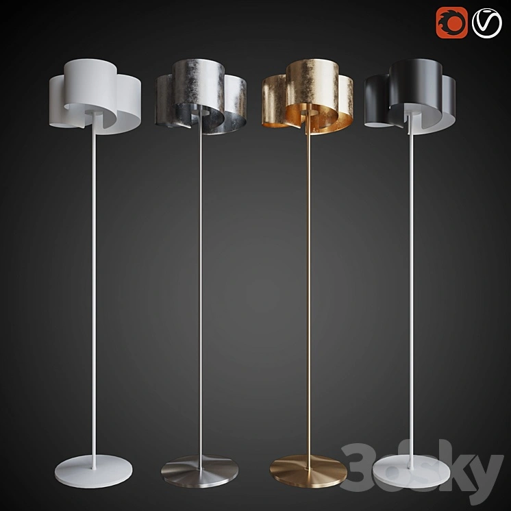 Floor lamp PITTORE 