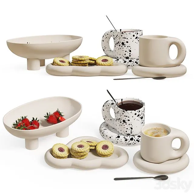 Chubby Set for tea drinking 