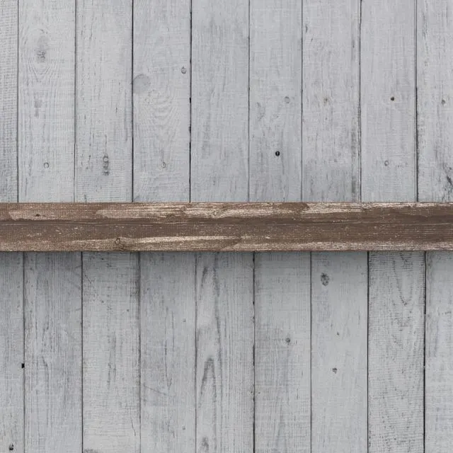 Wooden ceiling with beams (grey) 