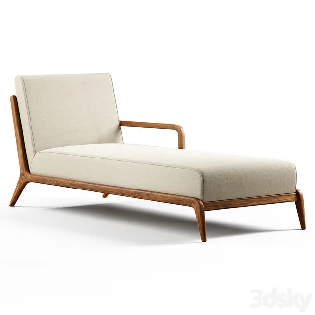 Zara Home – The chaise longue oak and linen 