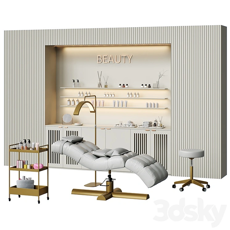 Beauty salon with couch and accessories \ Figuratti P01 