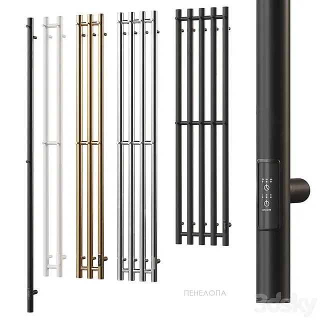 EWRIKA Penelope electric heated towel rail 