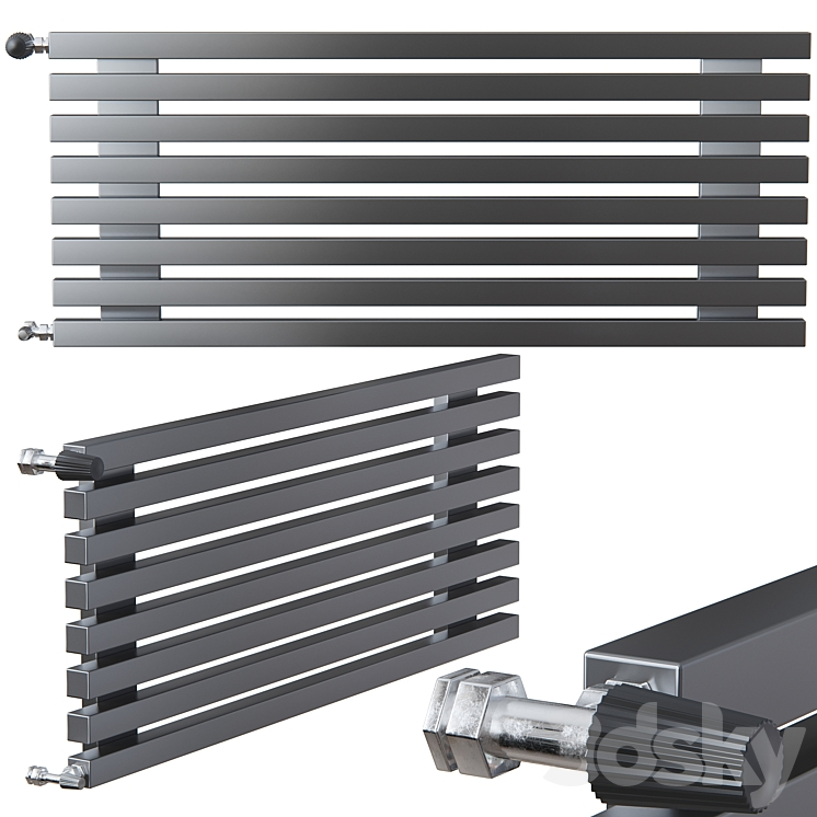 Towel Warmer WH Steel Q 