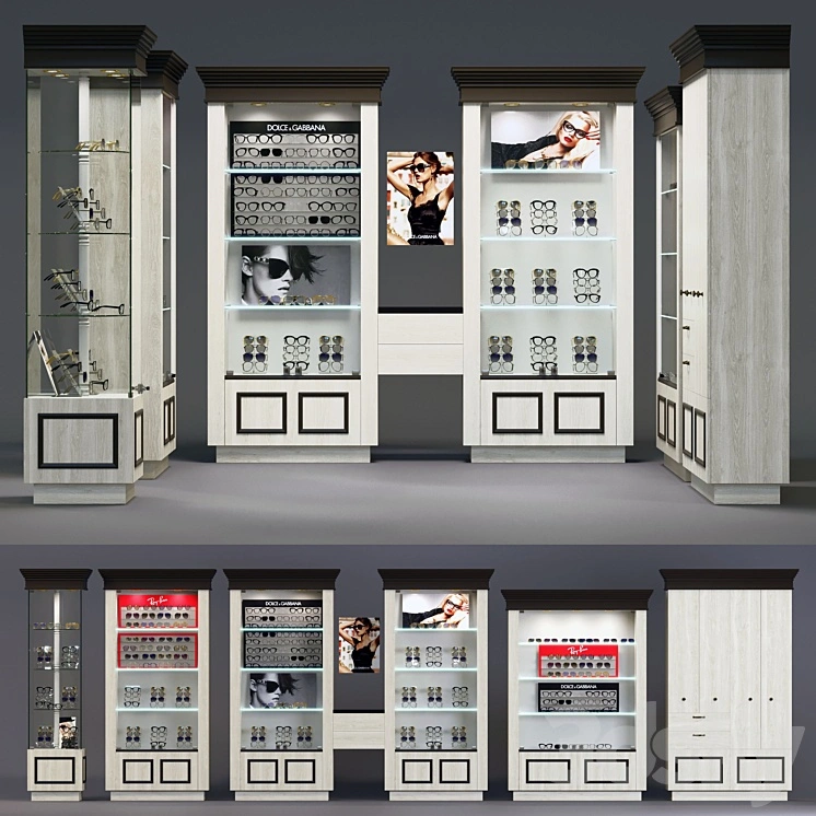 Storefronts for the store of optics and not only 