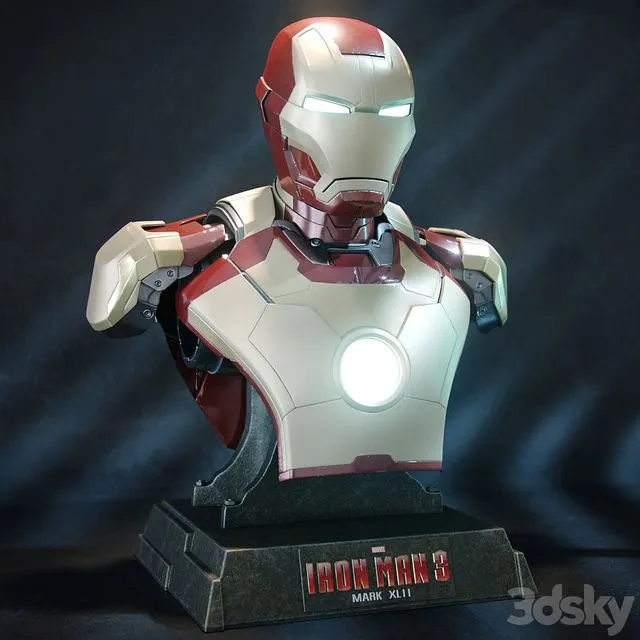 Iron Man mark 42 bust 