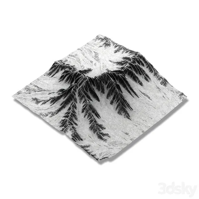 Landscapes of the mountains 
