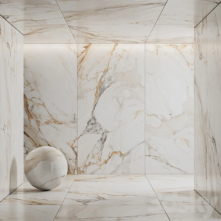 Porcelain tile Laparet Calacatta Borgini 