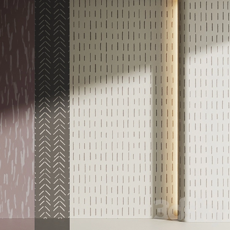 Wall pattern / Wallpaper pattern 007 