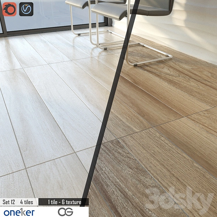 Oneker Tile Set 12 