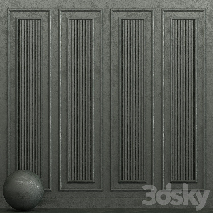 Decorative plaster with molding 20 