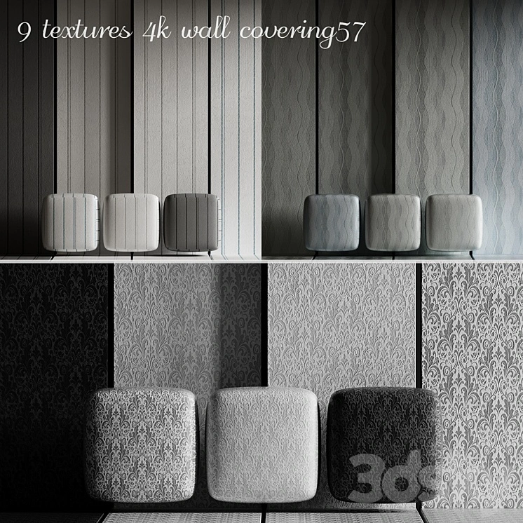 9 textures 4k wall covering57 