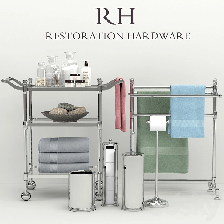 Restoration Hardware bathroom acsessories 4 