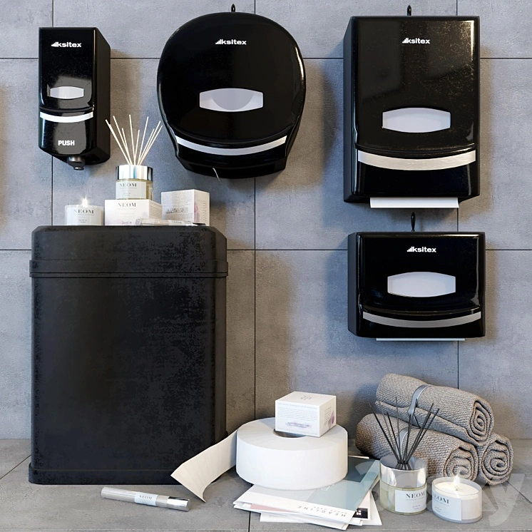 Ksitex_decorative set for bathroom 
