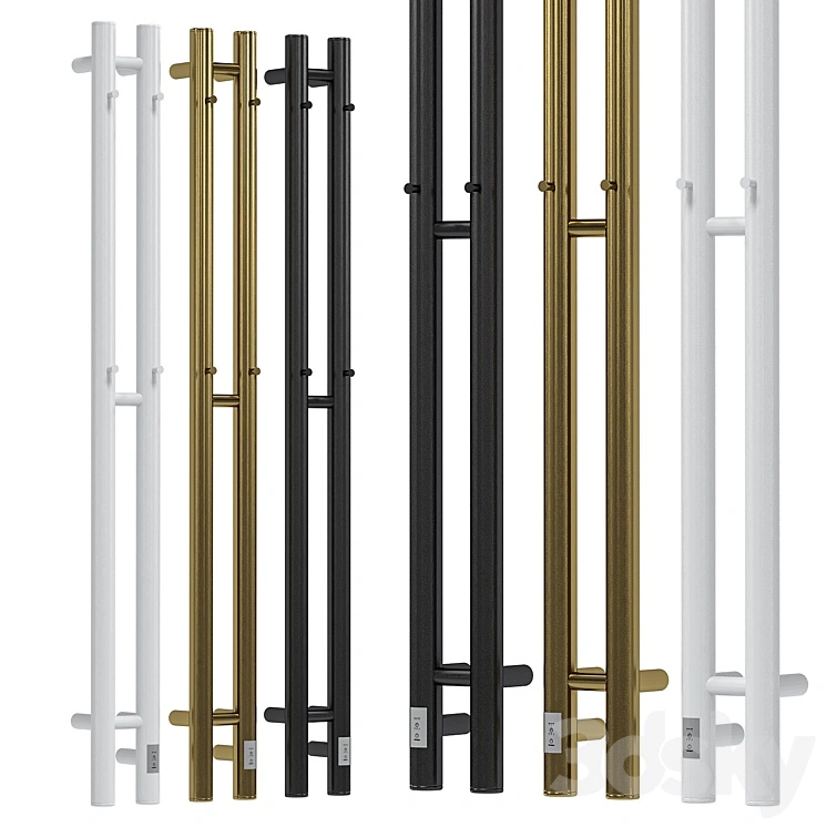 Electric heated towel rail Grois Orso 134 11x120 white 