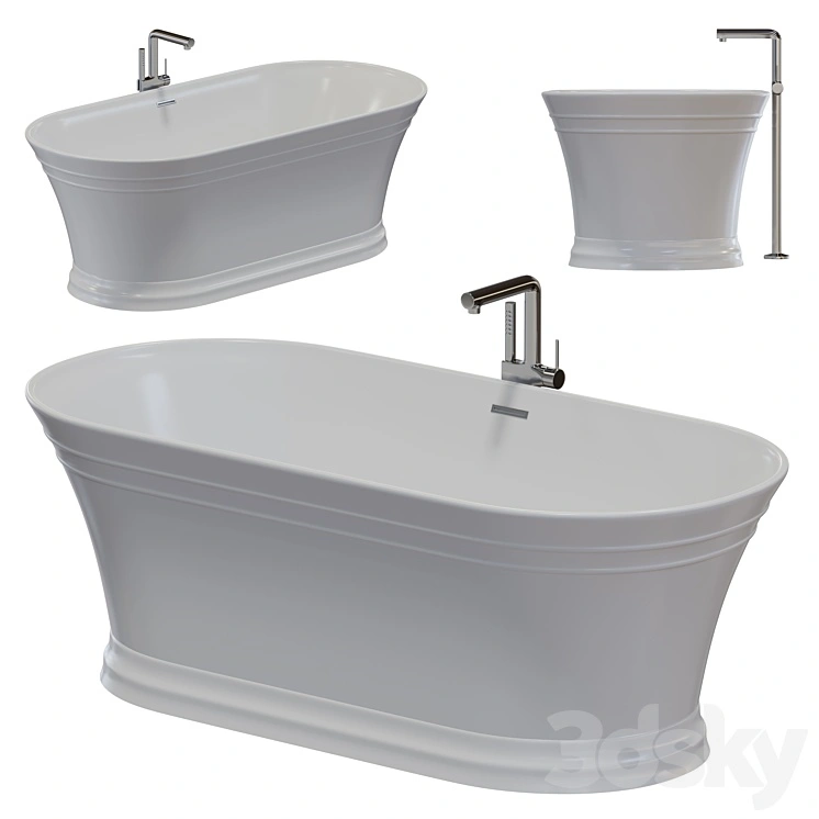 Acrylic bathtub BelBagno BB402-1700-790 
