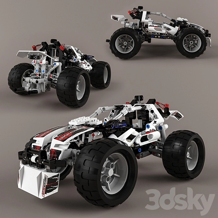 Lego Technic Quad-Bike Alternative Model 
