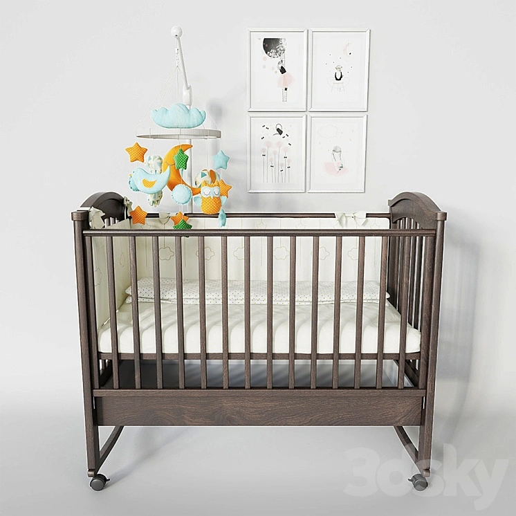 Baby cot Fiorellino Penelope 