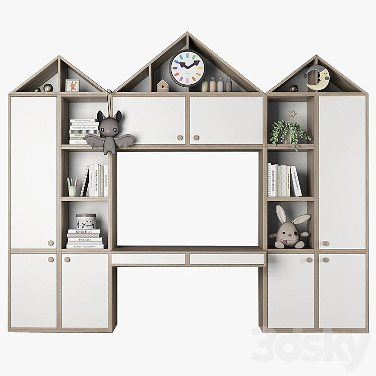 Furniture composition for children's room 76 