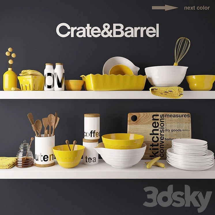 Kitchen accessories by Crate & Barrel 