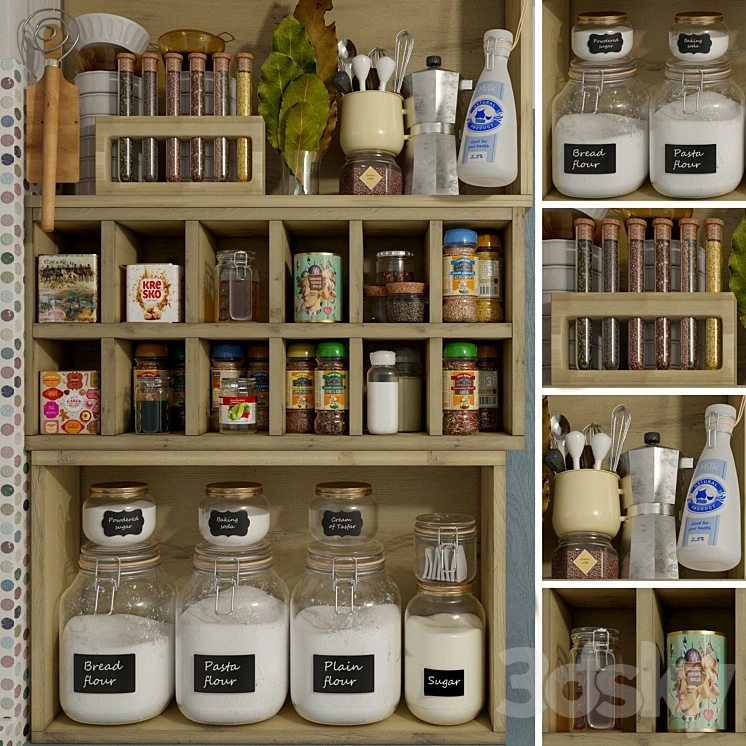 Kitchen accessories and kitchen utensils 