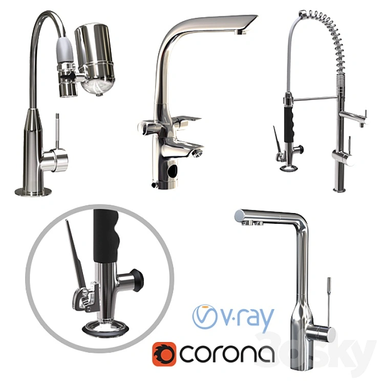 Kitchen taps 
