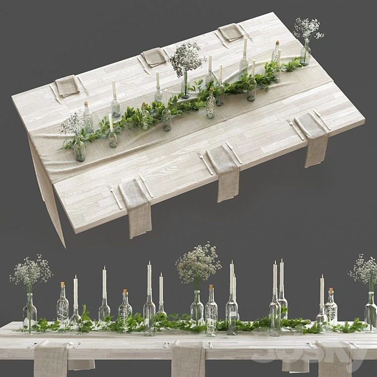 Bohemian Table Setting - 01 