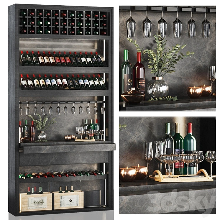 minibar- wine shelf 