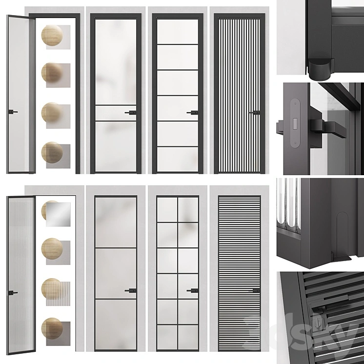 FORMATO glass partition doors from Volkhovets 