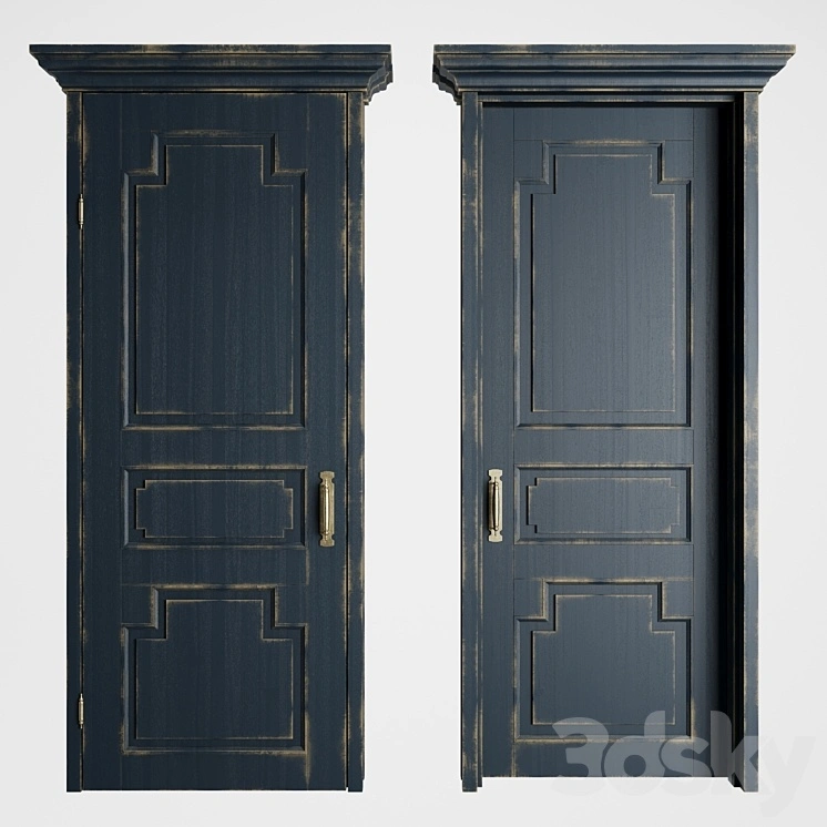 Classic vintage door 