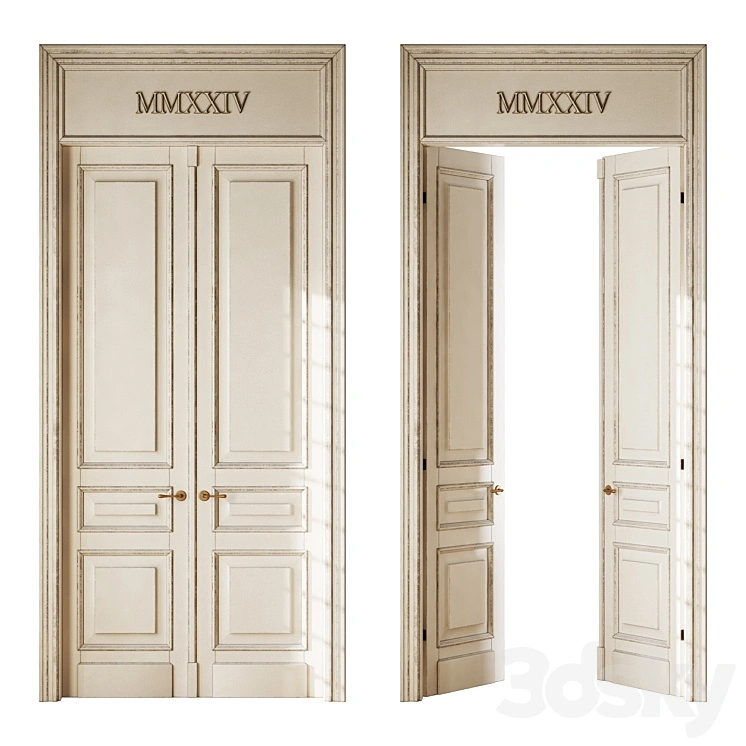 Old classic door 008 