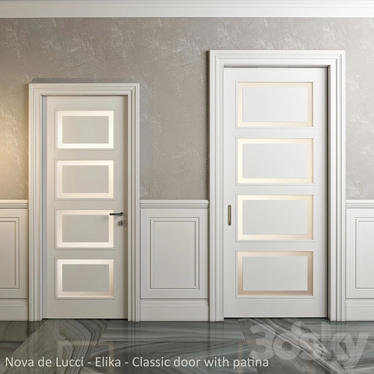Classic doors and panels - Nova de Lucci - Elika 