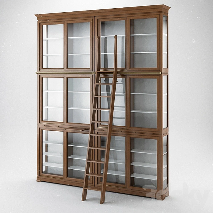 Shelving library MORELATO Biedermeier 