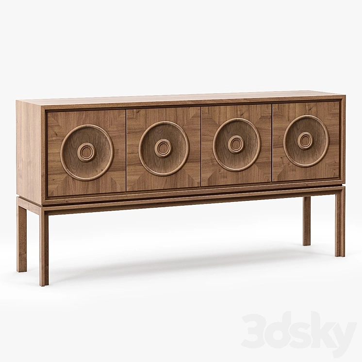 Michael Berman Limited Central Console With Base 
