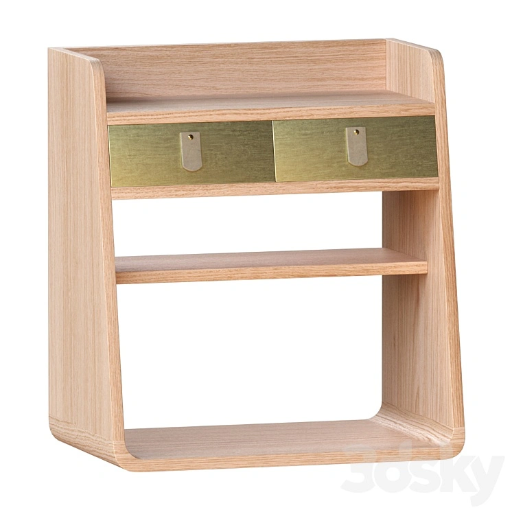 Hanging bedside table Harto Suzon Wall storage 