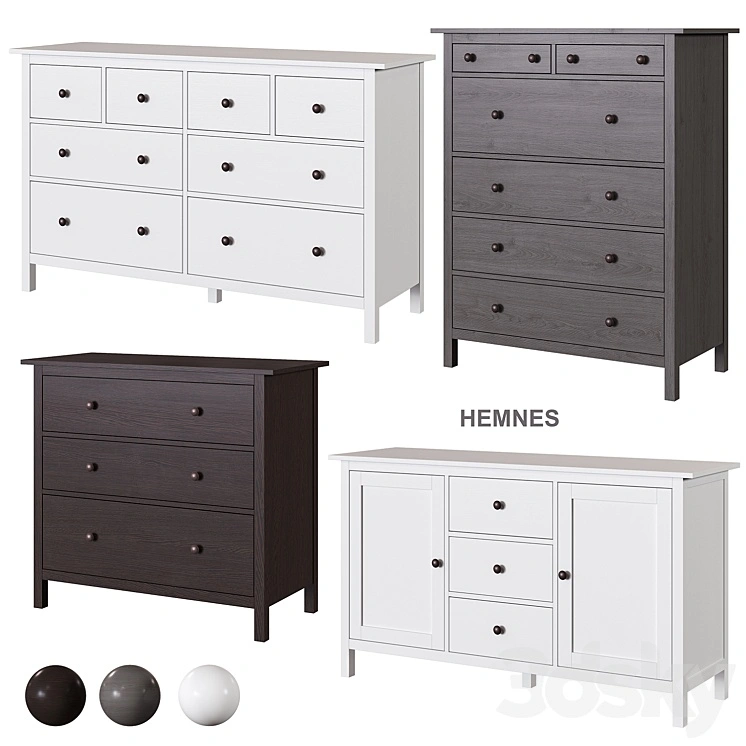 IKEA HEMNES chest of drawers 