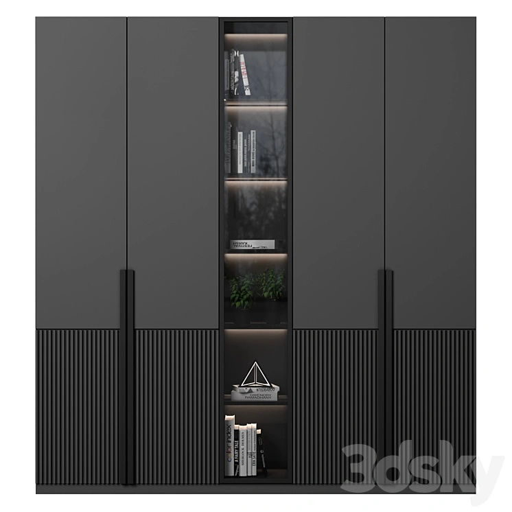 cabinet with shelves 26 