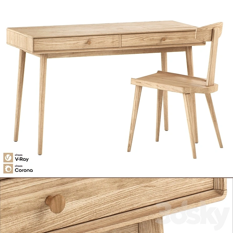Dressing table La Redoute Interieurs Miji 2 