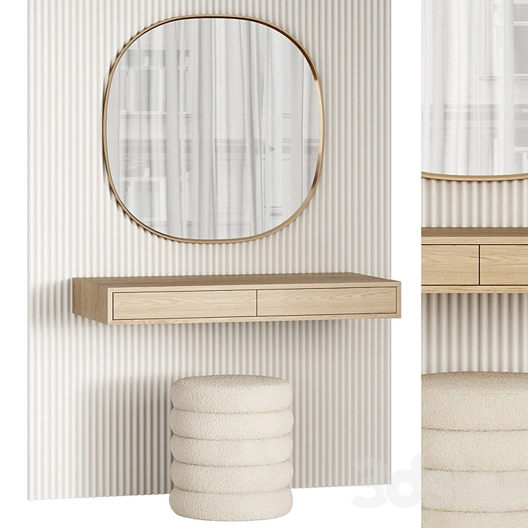 Hanging dressing table 