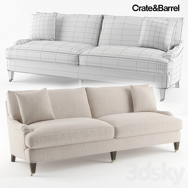 Crate & Barrel Essex Sofa 