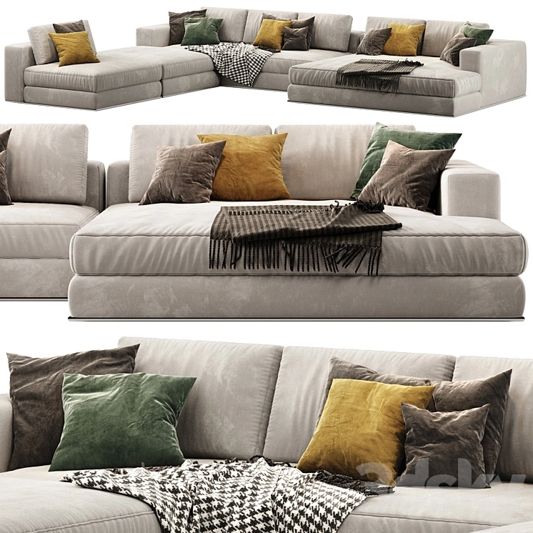 Minotti Hamilton Sofa Opcion A 