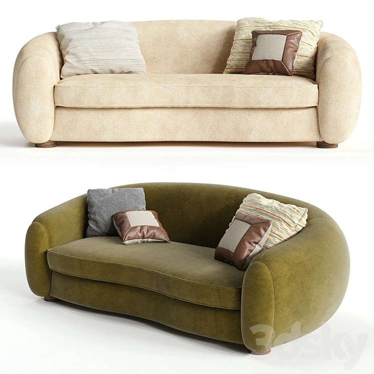 Jean Royer OURS POLAIRE SOFA 